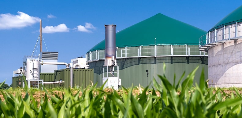 Production de gaz vert par méthanisation