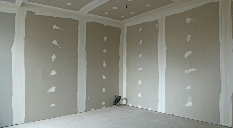espace pour un dressing en placo