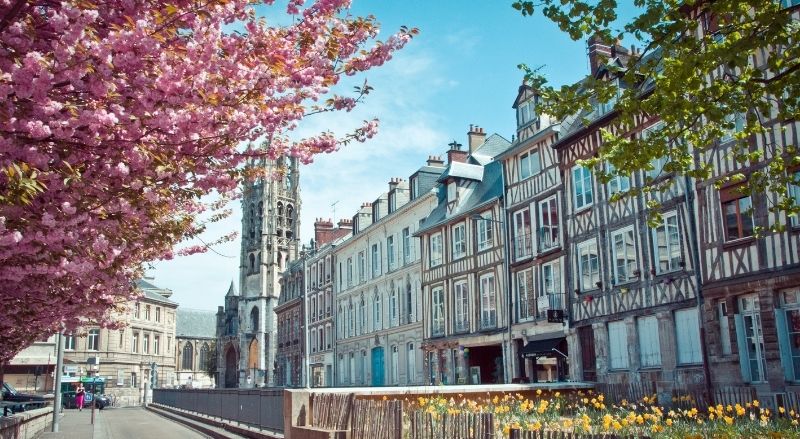 centre ville de rouen