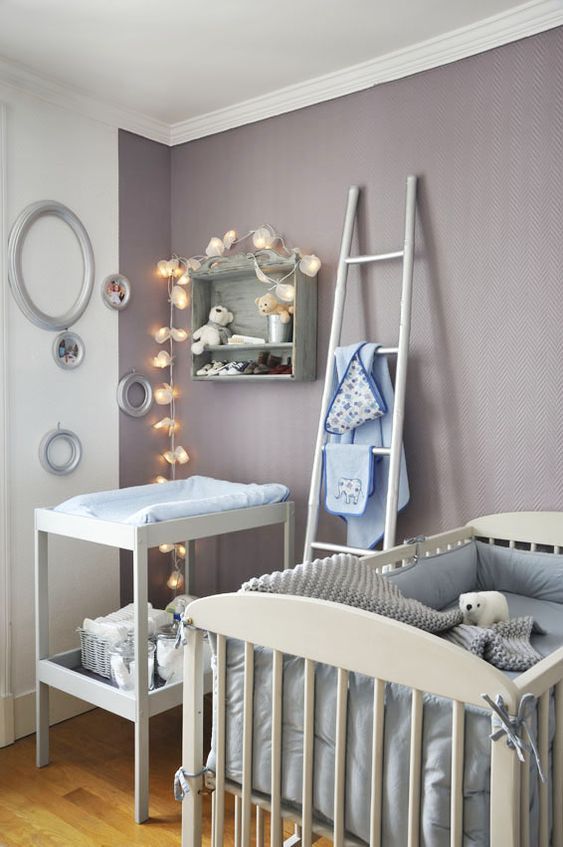 chambre de bébé taupe