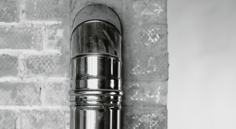 conduit d'un poele a bois