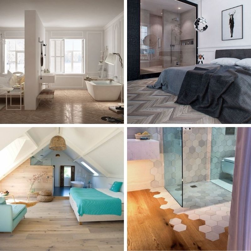 parquet dans une suite parentale