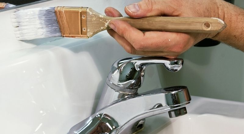 peinture salle de bain