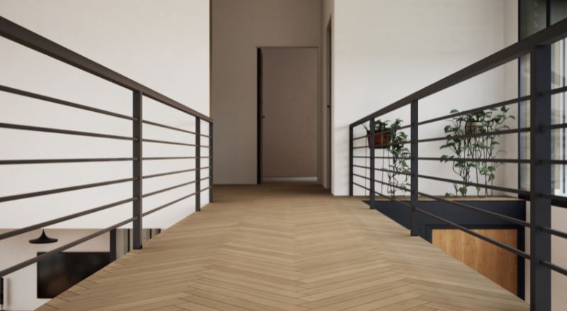 pose de parquet chevrons