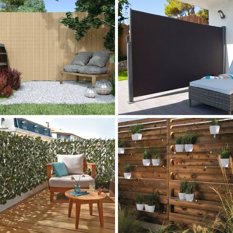 solutions pour supprimer le vis-à-vis sur une terrasse