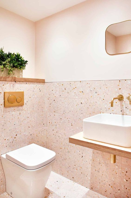 toilettes terrazzo